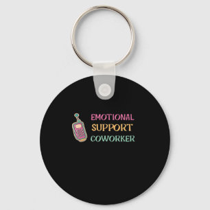 Emotional Help Coworker Basic Key Ring