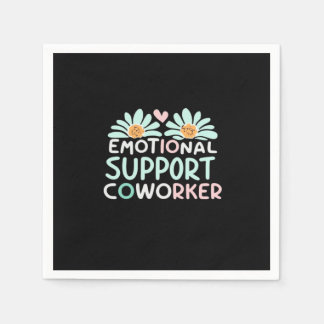 Emotional Help Coworker Boxy Napkin