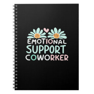Emotional Help Coworker Boxy Notebook