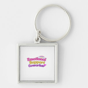 Emotional Help Coworker Chill Key Ring