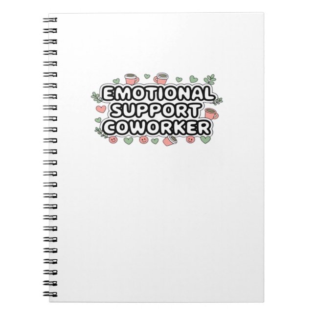 Emotional Help Coworker Classic V2 Classic Notebook (Front)