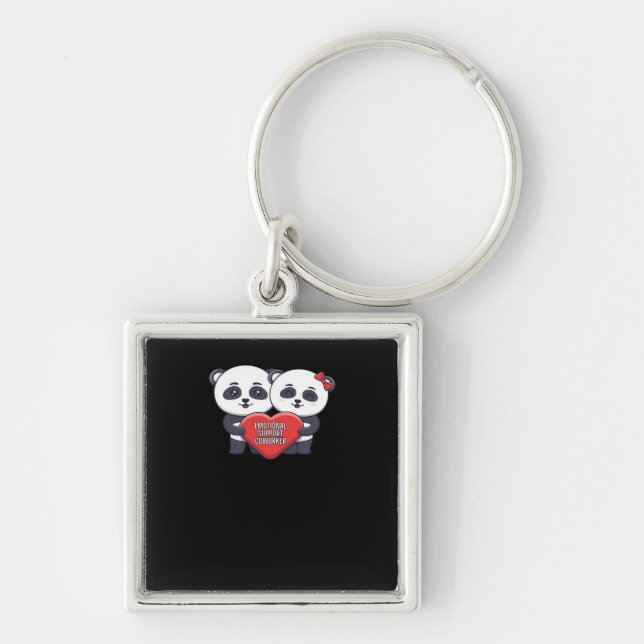 Emotional Help Coworker Gift For Loved Classic Key Ring (Front)