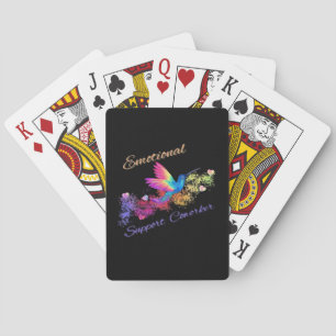 Emotional Help Coworker Quote Playing Cards