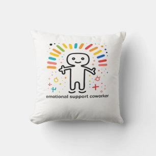 Emotional Help Coworker Viral Cushion