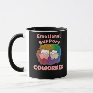 Emotional Help Coworker Work Bestie, Job, Office, Mug