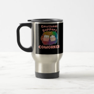 Emotional Help Coworker  Work Bestie, Job, Office, Travel Mug
