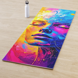 Emotional Journey Through Art Yoga Mat