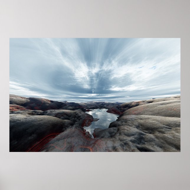 emotional landscape #1 poster (Front)