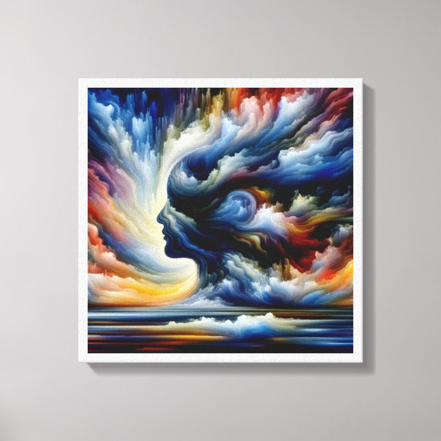 Emotional Landscape Canvas Print (Front)