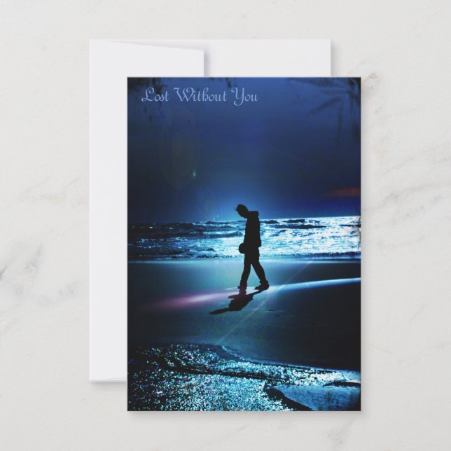 Emotional Profusion: Lost Without You Card (Front)