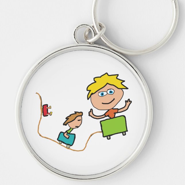 Emotional Roller Coaster Key Ring (Front)