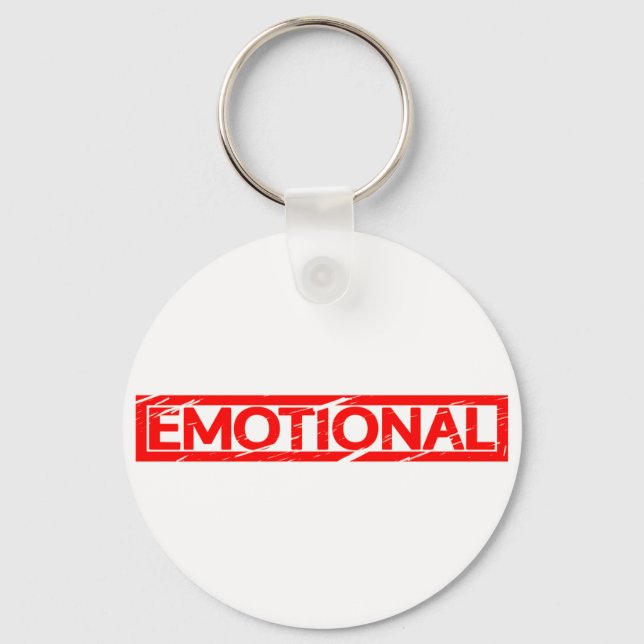 Emotional Stamp Key Ring (Front)