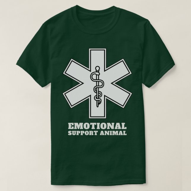Emotional Support Animal 1 T-Shirt (Design Front)