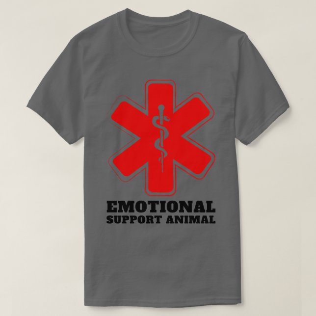 Emotional Support Animal T-Shirt (Design Front)
