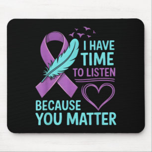 Emotional Support Awareness Mouse Mat