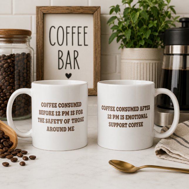 Emotional Support Coffee for Caffeine Addicts Mug (Creator Uploaded)