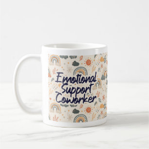 Emotional Support Coworker Mug. Coworker Gift Coffee Mug