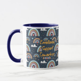 Emotional Support Coworker Mug. Coworker Gift Mug