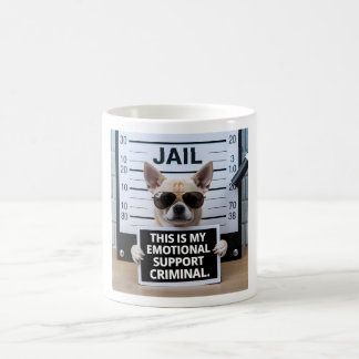 Emotional Support Criminal Coffee Mug