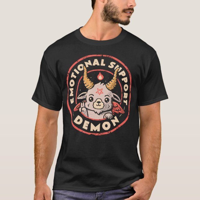 Emotional Support Demon T-Shirt (Front)