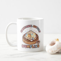 Emotional Support Dumpling Cute Kawaii Dim Sum Chi