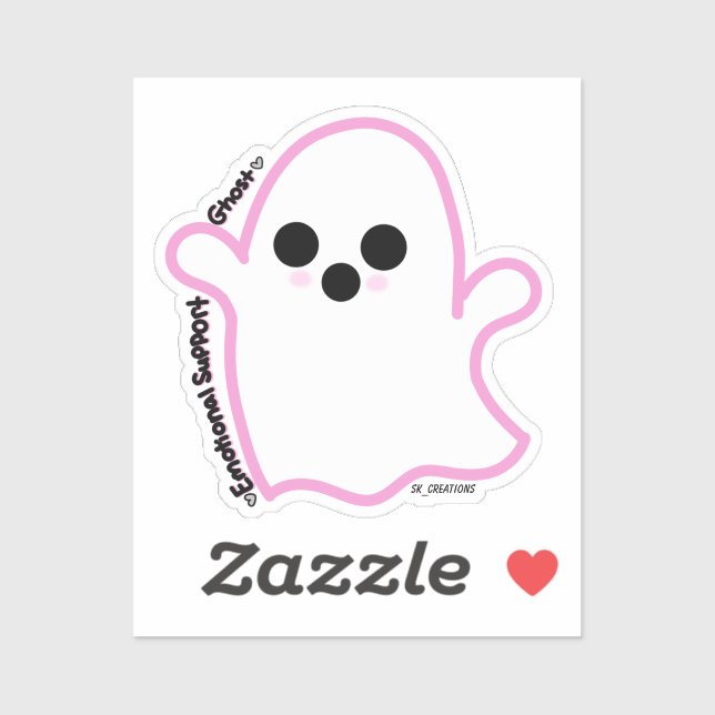 Emotional Support Ghost (Sheet)