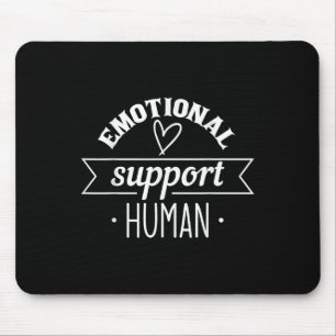 Emotional Support Human Mental Health Counsellor A Mouse Mat