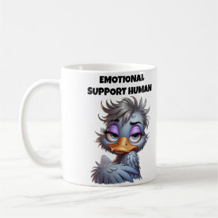 Emotional Support Human Mum Coffee Mug