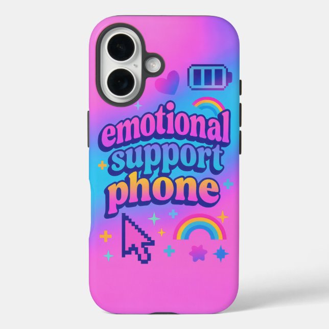 Emotional Support Phone Case-Mate iPhone Case (Back)