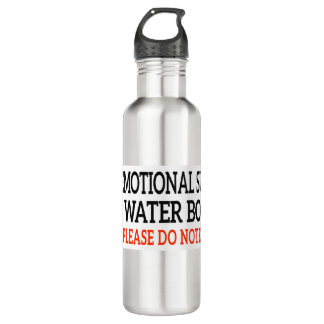 Emotional Support - PLEASE DO NOTE PET 710 Ml Water Bottle