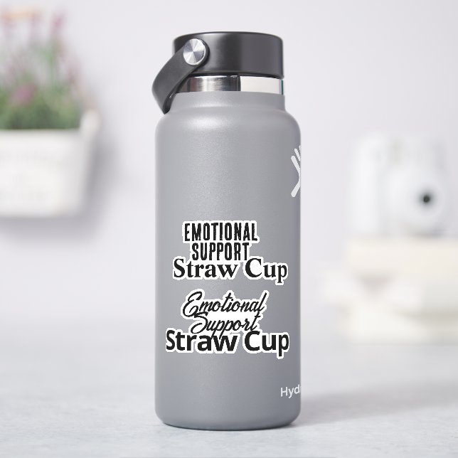 Emotional Support Straw Cup (HydroFlask)