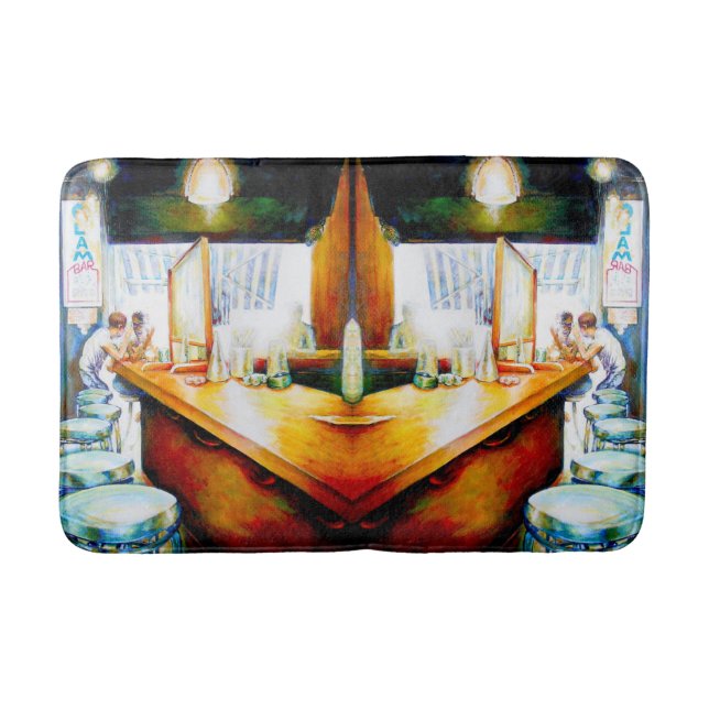 Emotional to Motivate, Logic to Justify Bath Mat (Front)