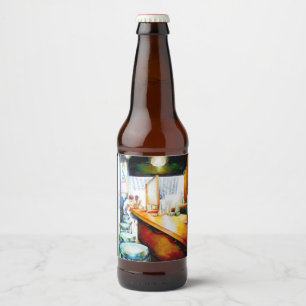 Emotional to Motivate, Logic to Justify Beer Bottle Label