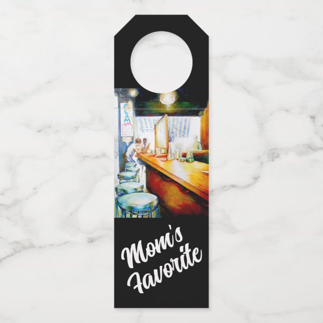 Emotional to Motivate, Logic to Justify Bottle Tag (Front)