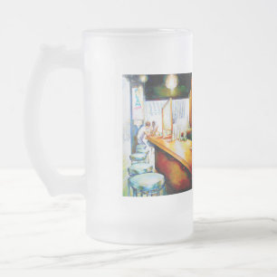 Emotional to Motivate, Logic to Justify Frosted Glass Beer Mug