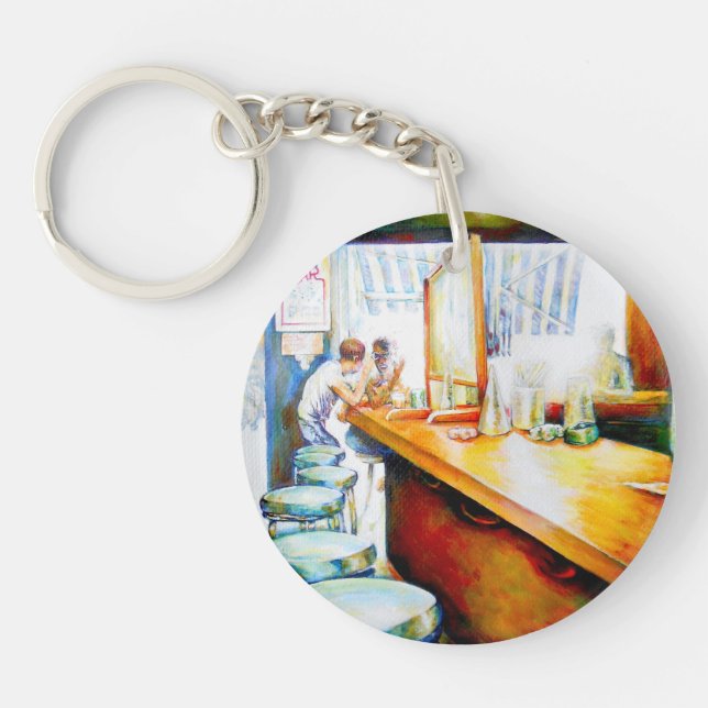 Emotional to Motivate, Logic to Justify Key Ring (Front)