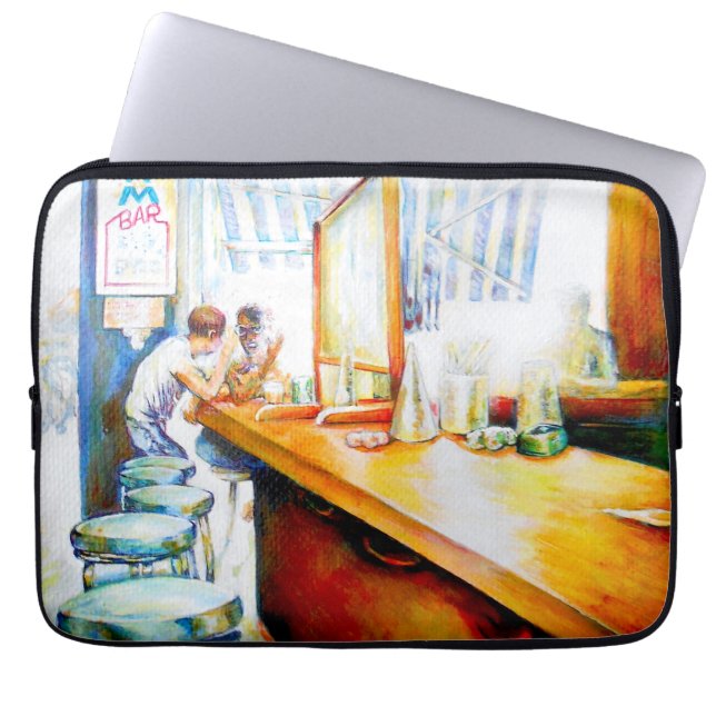 Emotional to Motivate, Logic to Justify Laptop Sleeve (Front)