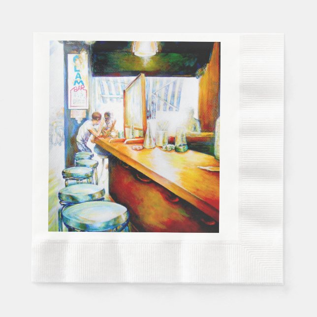 Emotional to Motivate, Logic to Justify Napkin (Front)