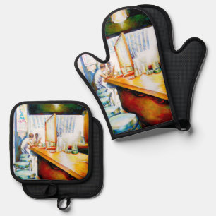 Emotional to Motivate, Logic to Justify Oven Mitt & Pot Holder Set