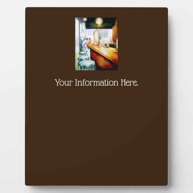 Emotional to Motivate, Logic to Justify Plaque (Front)