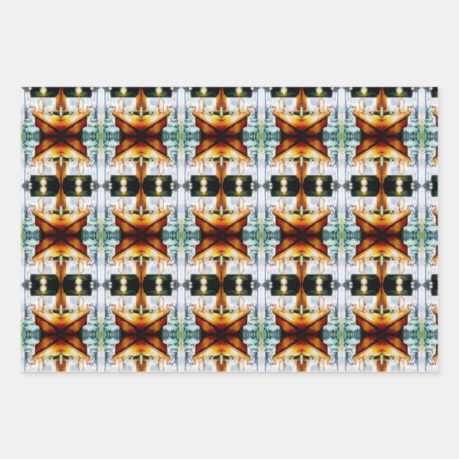 Emotional to Motivate, Logic to Justify Wrapping Paper Sheet (Front)