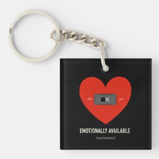 Emotionally available key ring