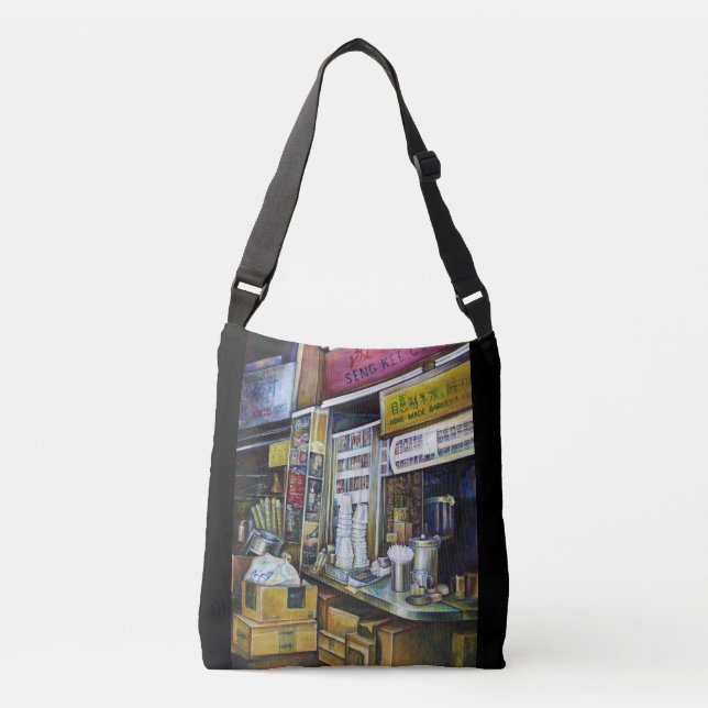 Emotionally Charged Forces for Interview Crossbody Bag (Front)