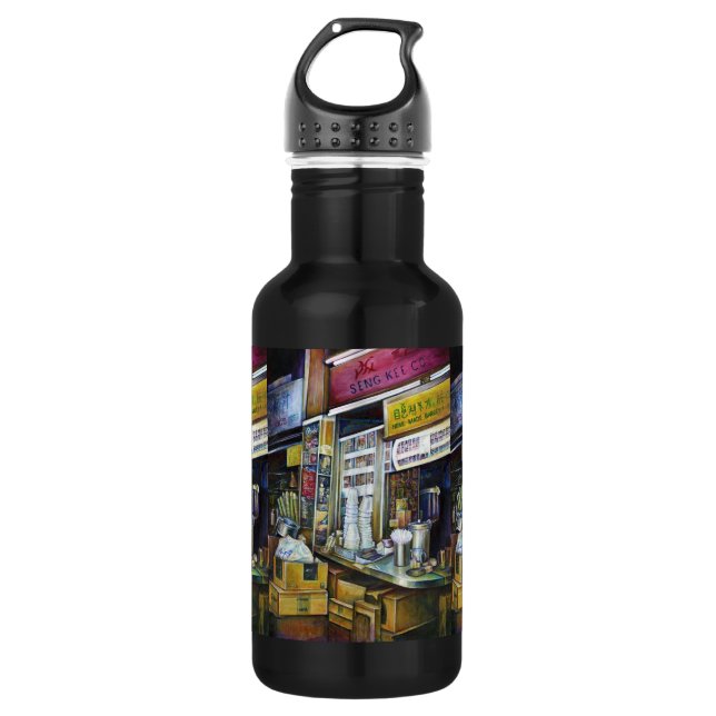 Emotionally Charged Forces of Light, Singapore 532 Ml Water Bottle (Front)