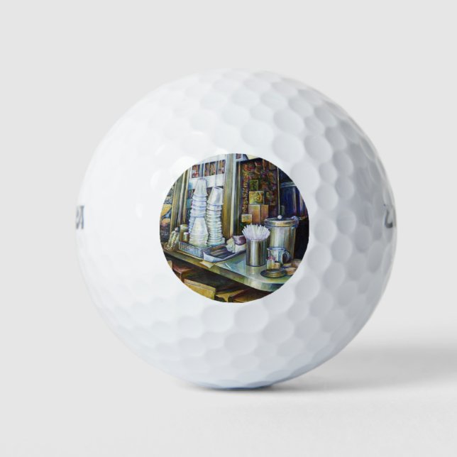 Emotionally Charged Forces of Light, Singapore Golf Balls (Front)
