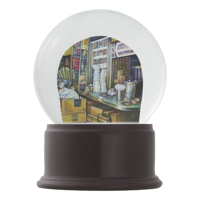 Emotionally Charged Forces of Light, Singapore Snow Globe (Front)