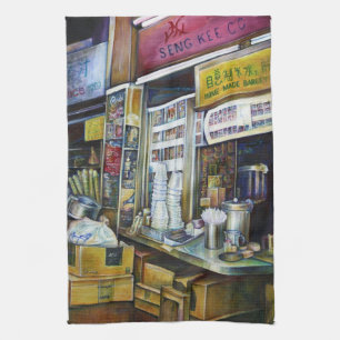 Emotionally Charged Forces of Light, Singapore Tea Towel