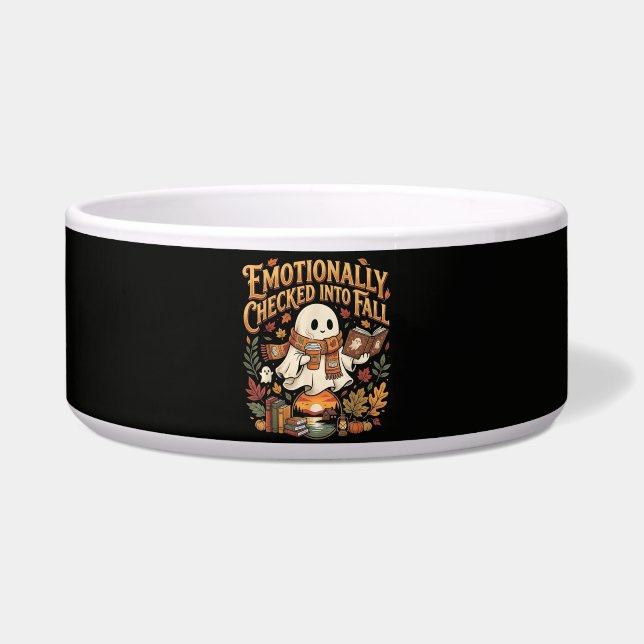 Emotionally Checked Into Fall Autumn Halloween (Front)