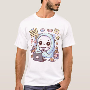 Emotionally Exhausted but Still Cute Mental Kawaii T-Shirt