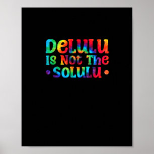 Emotionally Support Deluluu Friends Poster
